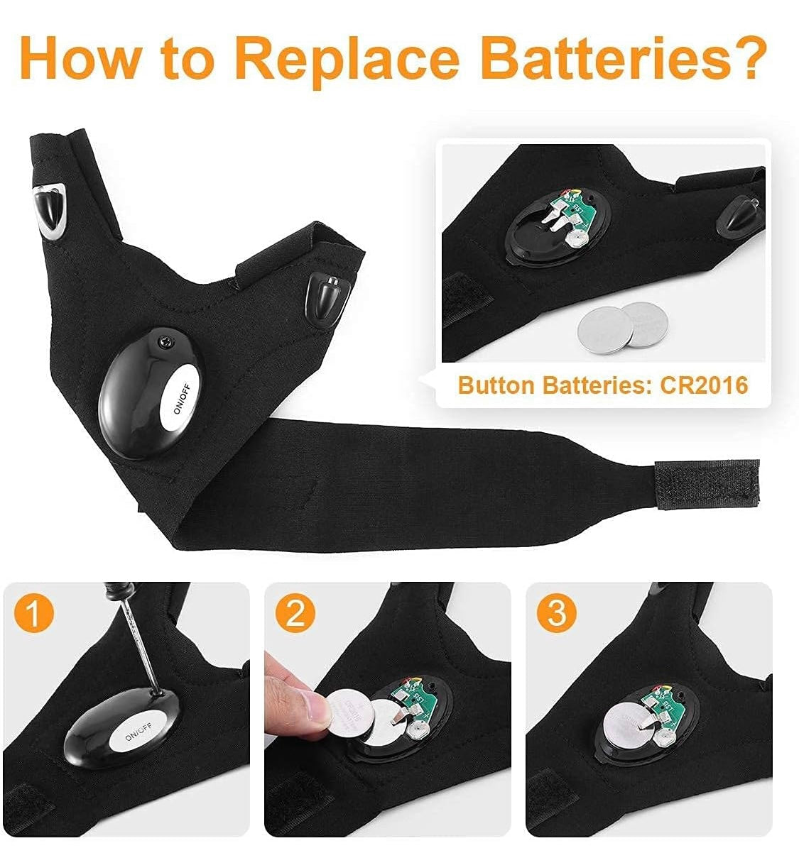 LED Flashlight Gloves