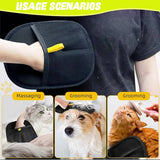 Pet hair Remover Gloves🐈‍⬛