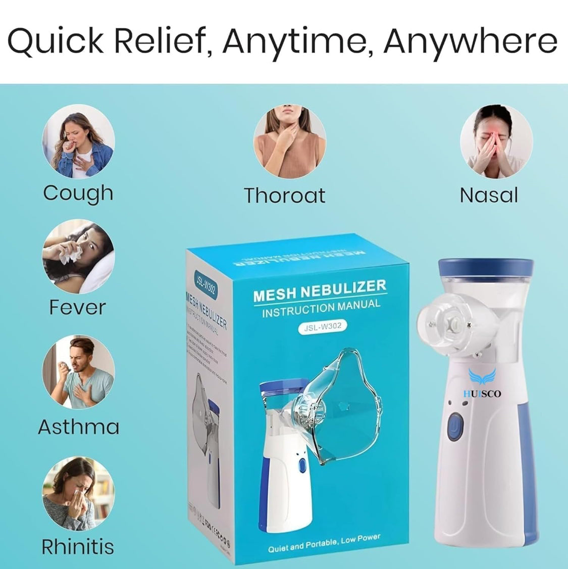 Rechargeable Mesh Nebulizer