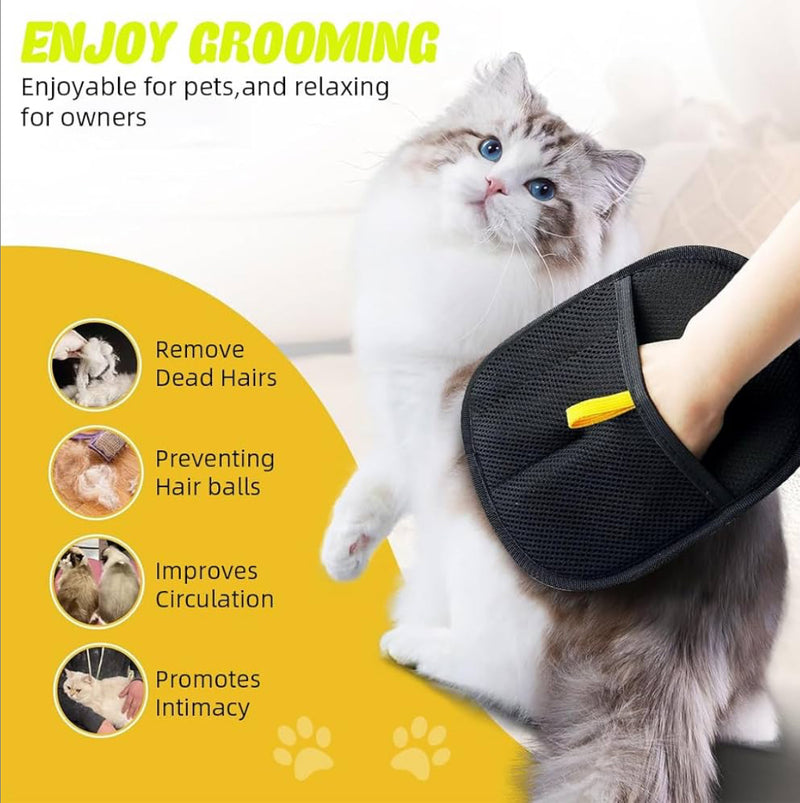 Pet hair Remover Gloves🐈‍⬛