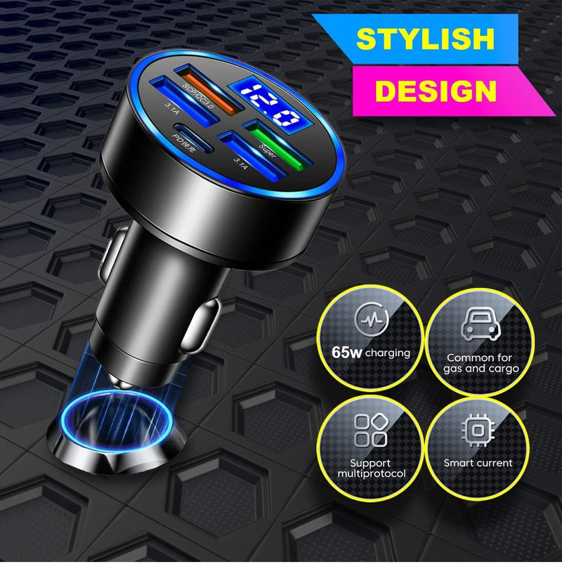 6 in 1 Car Charger