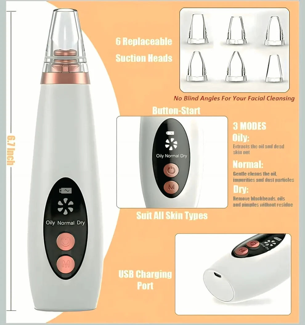 Portable Blackhead Remover™ | Deep Clean, Smooth Skin