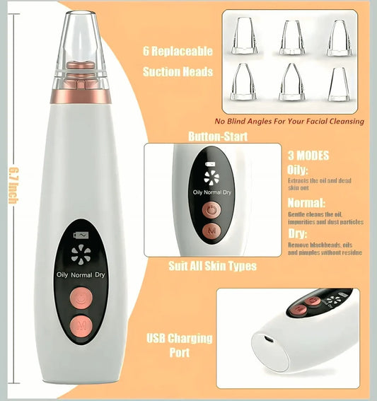 Portable Blackhead Remover™ | Deep Clean, Smooth Skin